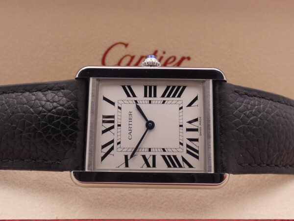Cartier Tank Solo 3169 With PAPERS Anno 2017 TOP CONDITION Acciaio