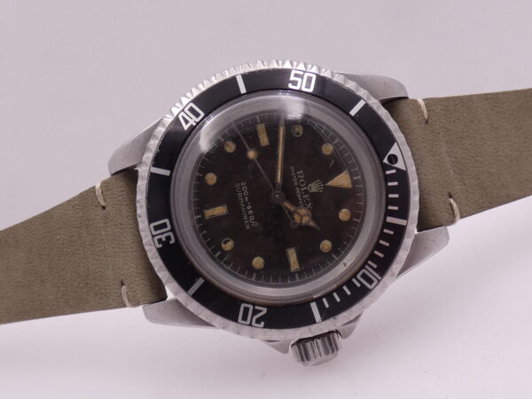 Rolex Submariner No Date 5512 GILT DIAL Anno 1961 MINUTERIA CHIUSA Automatico Acciaio