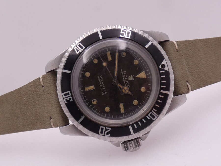 Rolex Submariner No Date 5512 GILT DIAL Anno 1961 MINUTERIA CHIUSA Automatico Acciaio - immagine 5