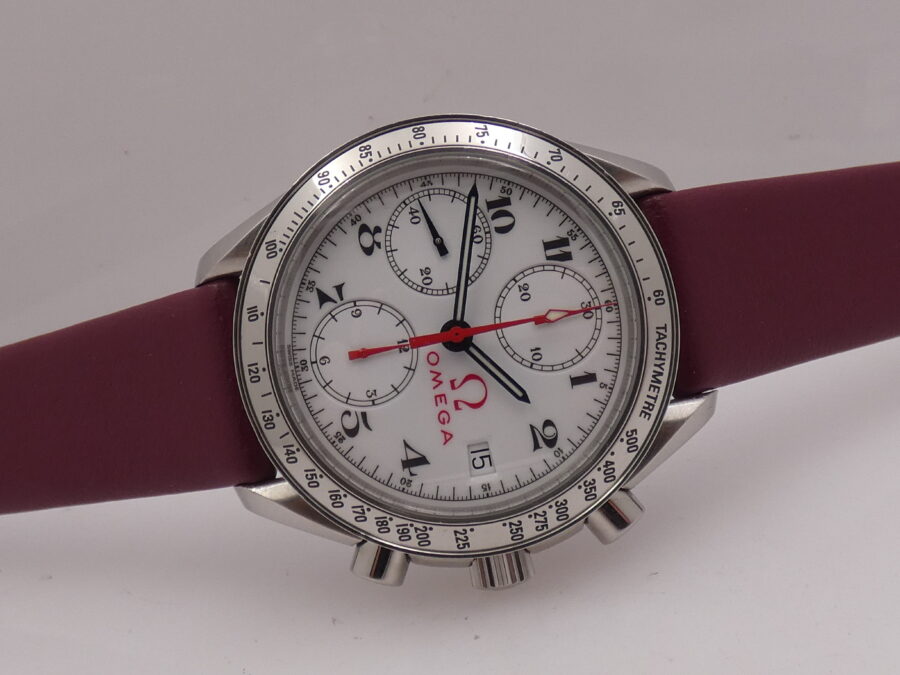 Cronografo Omega Speedmaster Date Olympic 3513.20.00 Anno 2004 Automatico Acciaio - immagine 5