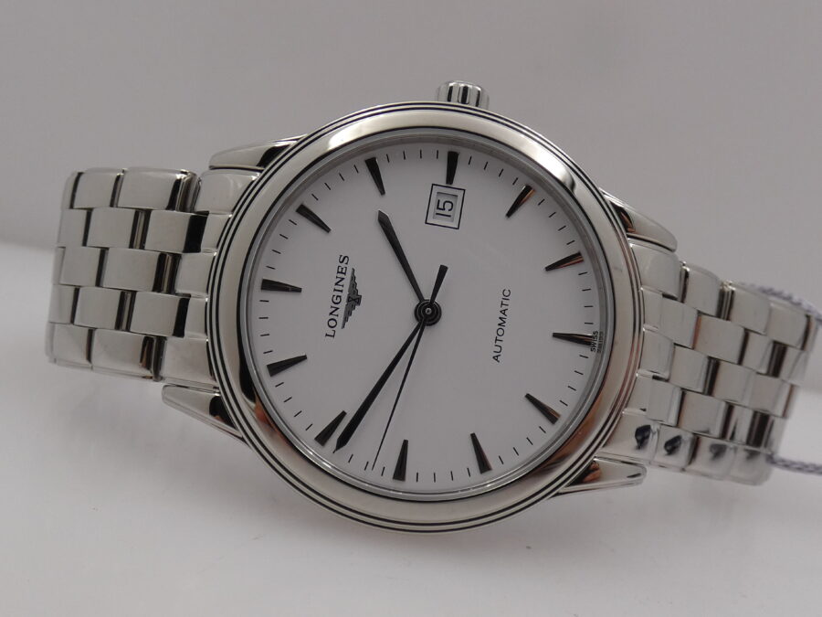 Longines Flagship Automatic L4.984.4 NEW BOX PAPERS & TAG PRICE Anno 2025 MAI INDOSSATO - immagine 5