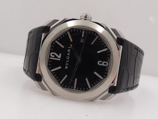 Bulgari Octo BGO 41 S Automatic 41mm Black Dial TOP CONDITION Acciaio