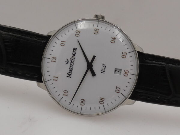 Meistersinger Neo 2Z NEW BOX&PAPERS Automatico Acciaio MAI INDOSSATO Ref. NE201G