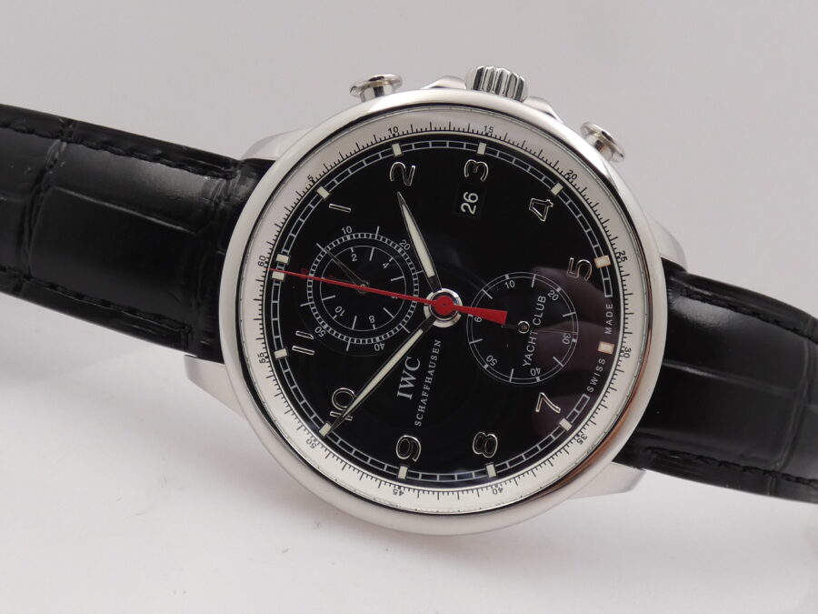 Cronografo IWC Portuguese Yacht Club LIKE NEW WITH PAPERS ANNO 2014 Automatico Acciaio IW3902 - immagine 5