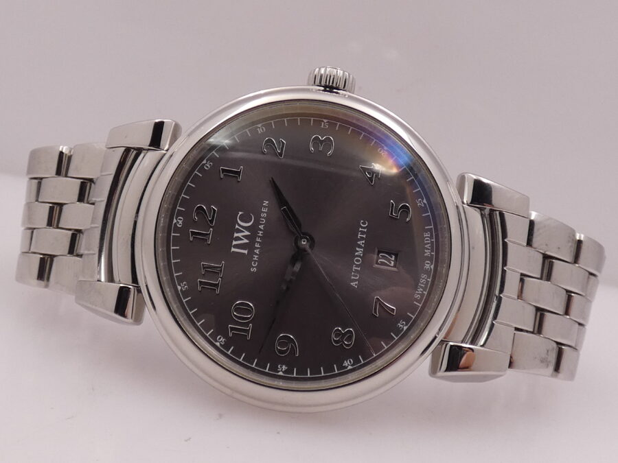 IWC Da Vinci Automatic IW356602 With PAPERS Grey Dial Anno 2018 Acciaio Braccialato - immagine 5