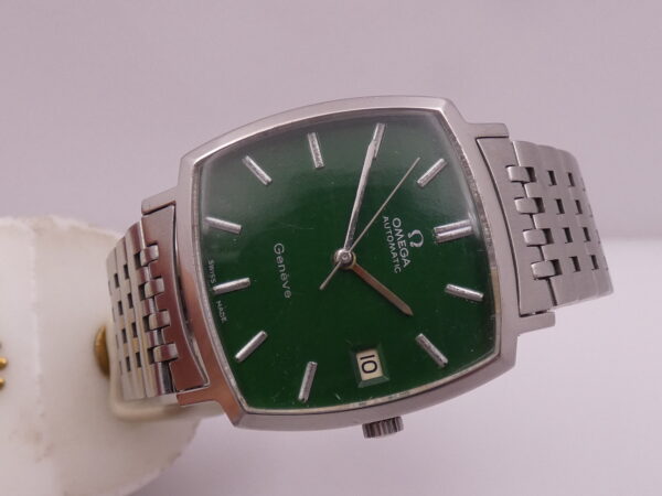 Omega Genève Automatic Date 162.0052 Anni 70 Acciaio Caliber Omega 1020 Vintage
