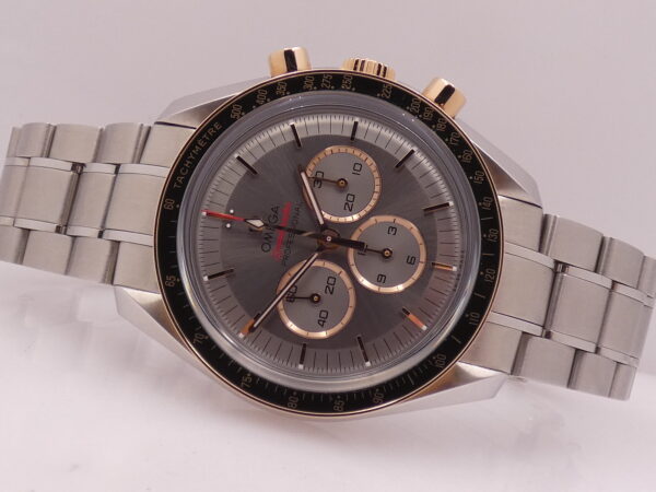 Cronografo Omega Speedmaster Tokyo 2020 LIKE NEW Oro Sedna 18Kt & Acciaio GREEN BEZEL With BOX Olympic Collection Edizione Limitata 2020pz