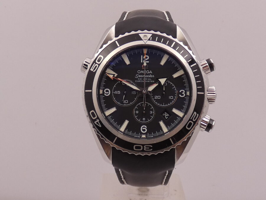 Cronografo Omega Seamaster Planet Ocean Co-Axial With PAPERS Anno 2006 Automatic Chronometer Acciaio - immagine 5