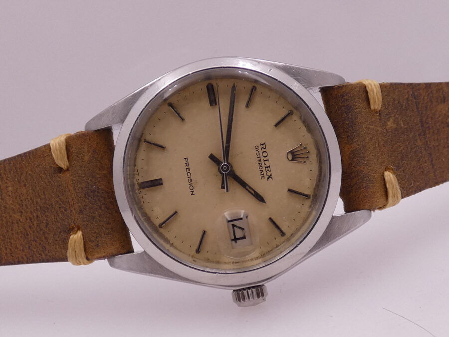 Rolex Oysterdate Precision 6694 Anno 1971 Original Dial Manuale Cal. 1225 Vintage - immagine 7