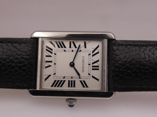 Cartier Tank Solo 3169 With PAPERS Anno 2017 TOP CONDITION Acciaio