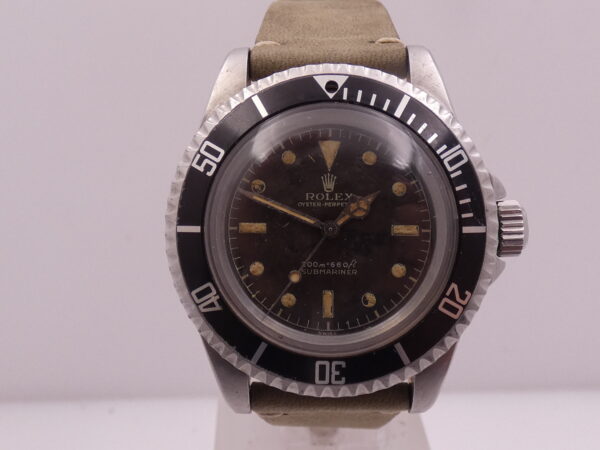 Rolex Submariner No Date 5512 GILT DIAL Anno 1961 MINUTERIA CHIUSA Automatico Acciaio