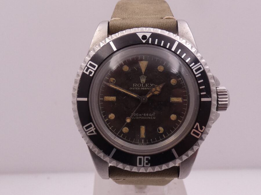 Rolex Submariner No Date 5512 GILT DIAL Anno 1961 MINUTERIA CHIUSA Automatico Acciaio - immagine 6