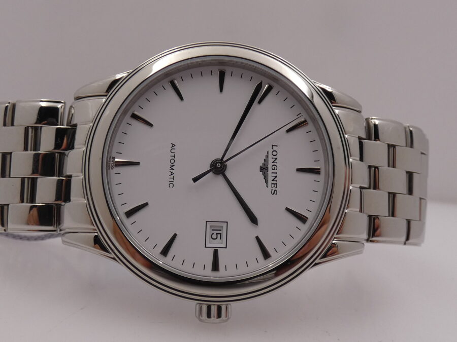 Longines Flagship Automatic L4.984.4 NEW BOX PAPERS & TAG PRICE Anno 2025 MAI INDOSSATO - immagine 6