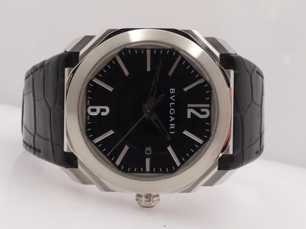 Bulgari Octo BGO 41 S Automatic 41mm Black Dial TOP CONDITION Acciaio