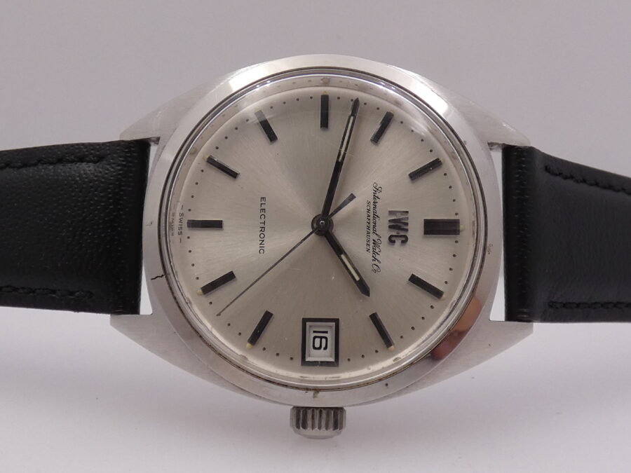 IWC Schaffausen 9162 Electronic Tuning Fork Diapason By Bulova Acciaio Anni 70's Vintage - immagine 7