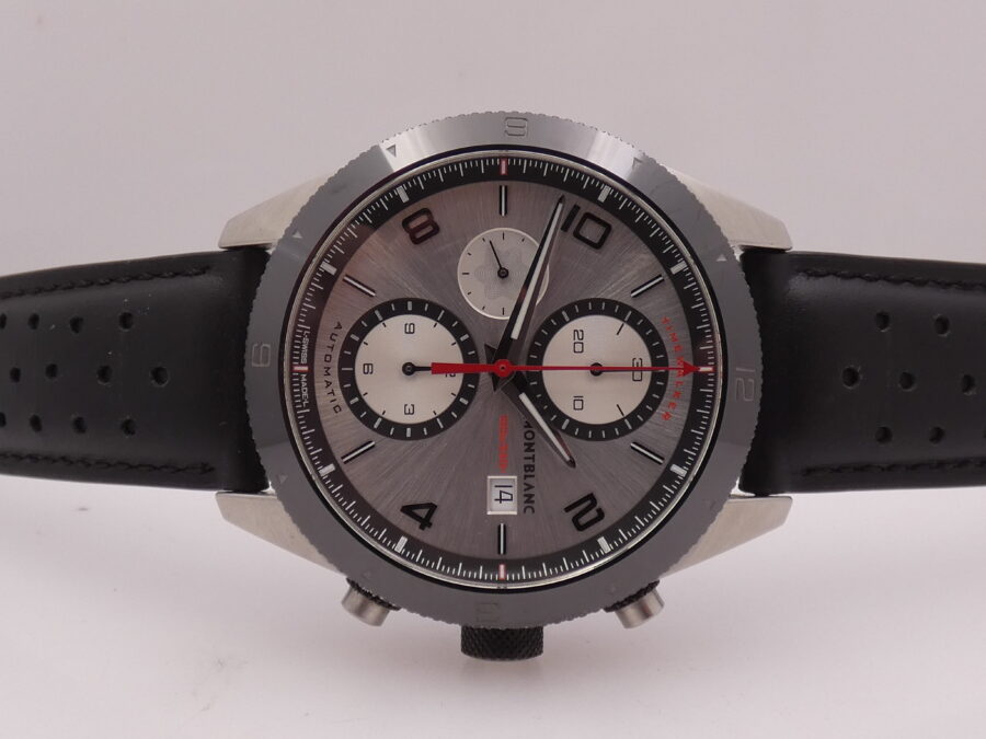 Cronografo Montblanc Timewalker 116100 43mm Lunetta Ceramica Automatico Acciaio - immagine 7