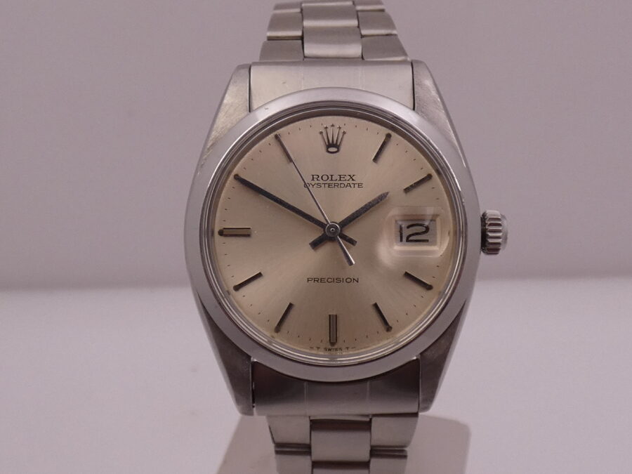 Rolex Oysterdate Precision 6694 Anno 1976 Carica Manuale Cal.1225 Vintage Braccialato - immagine 6