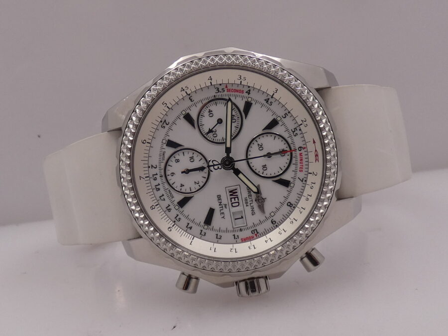 Cronografo Breitling Bentley GT Day-Date A13362 WITH PAPERS Anno 2014 TOP CONDITION Special Edition - immagine 6