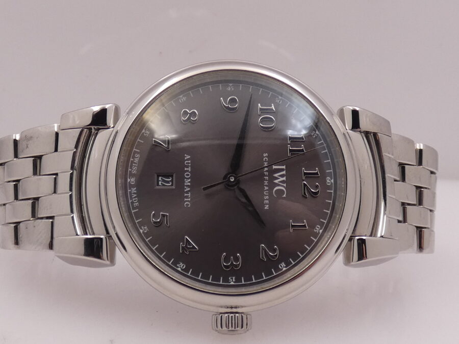 IWC Da Vinci Automatic IW356602 With PAPERS Grey Dial Anno 2018 Acciaio Braccialato - immagine 6