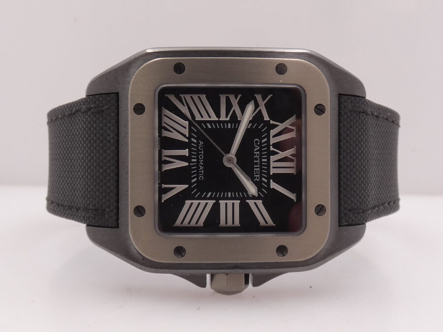 Cartier Santos 100 XL 2656 - W2020010 38mm Steel & Titanium TOP CONDITION Automatic Like New - immagine 6