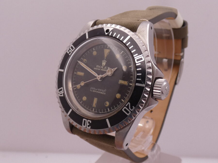 Rolex Submariner No Date 5512 GILT DIAL Anno 1961 MINUTERIA CHIUSA Automatico Acciaio - immagine 7