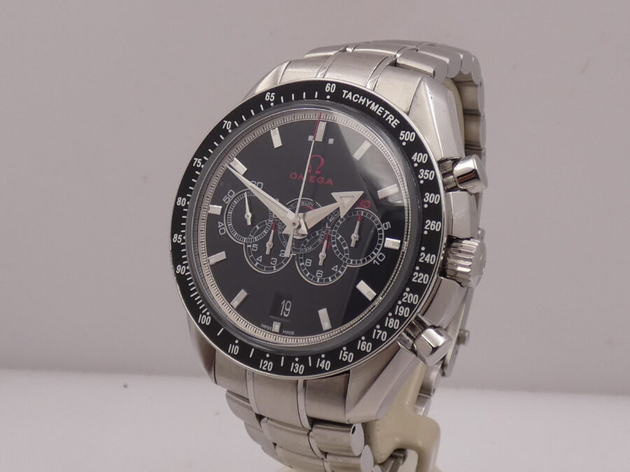 Cronografo Omega Speedmaster Broad Arrow Co-Axial Olympic Collection ANNO 2008 Top Condition Automatico Braccialato Acciaio - immagine 8