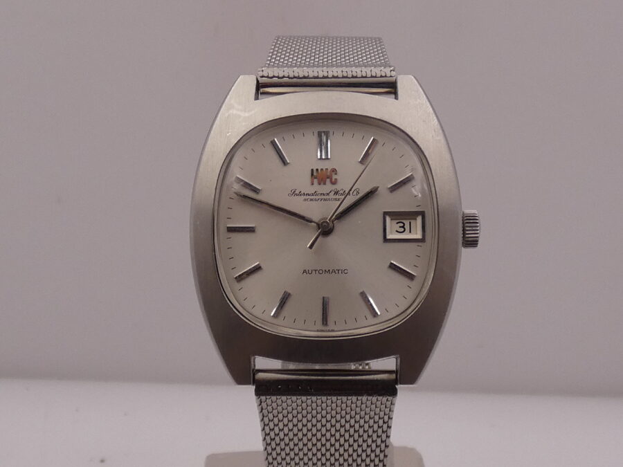 IWC Classic Vintage Cushion 8541B Automatic Date 1872 ANNI '70s Acciaio - immagine 7