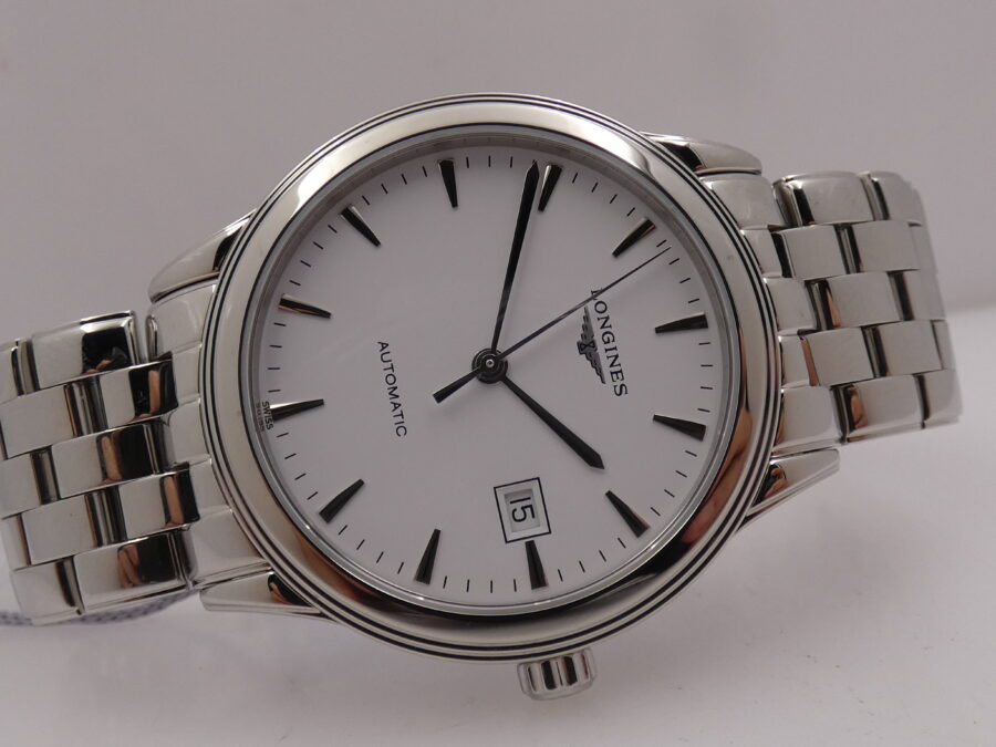 Longines Flagship Automatic L4.984.4 NEW BOX PAPERS & TAG PRICE Anno 2025 MAI INDOSSATO - immagine 7
