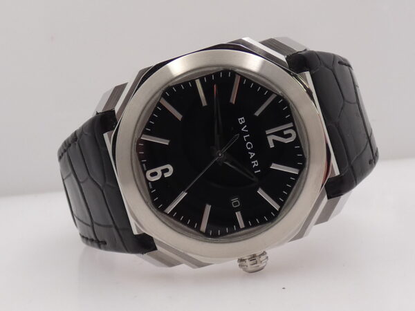 Bulgari Octo BGO 41 S Automatic 41mm Black Dial TOP CONDITION Acciaio