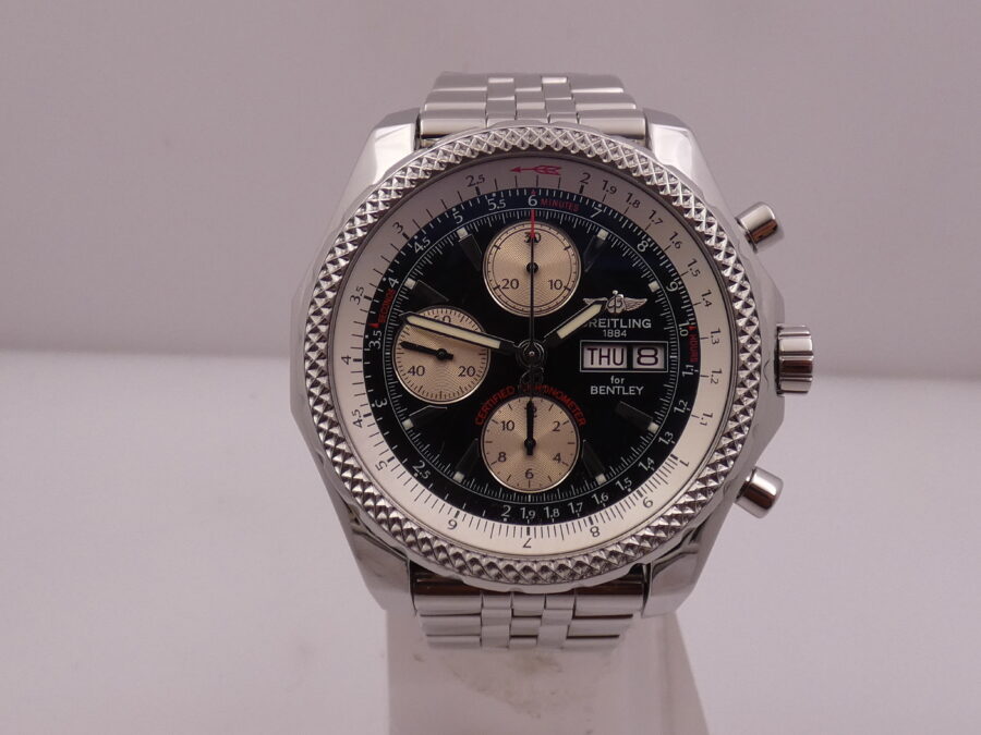 Cronografo Breitling Bentley GT Day-Date A13362 BOX&PAPERS Anno 2005 TOP CONDITION Special Edition - immagine 7