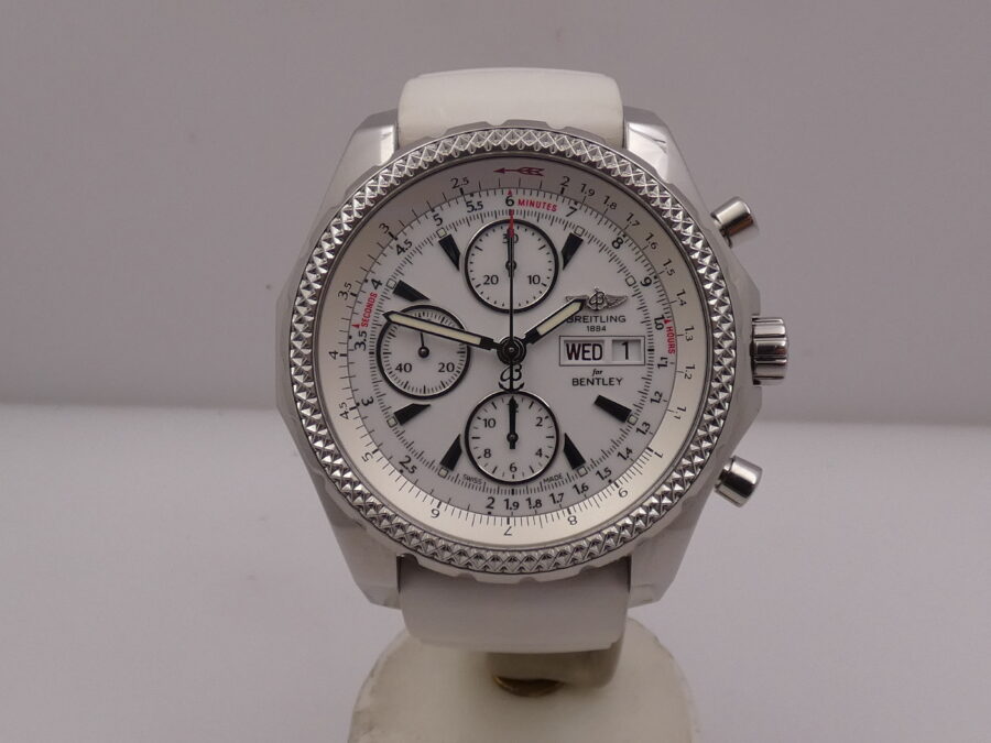 Cronografo Breitling Bentley GT Day-Date A13362 WITH PAPERS Anno 2014 TOP CONDITION Special Edition - immagine 7