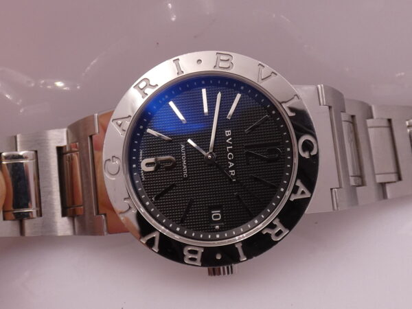 Bulgari Bulgari BB 38 SS Honeycomb Dial Automatic TOP CONDITION Acciaio Braccialato ANNI '2000s