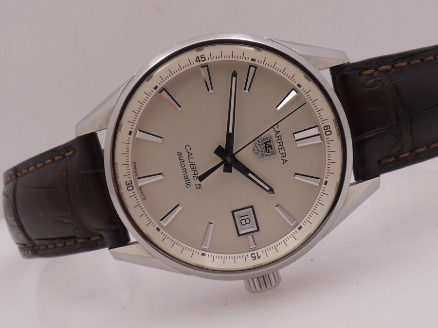 TAG Heuer Carrera Calibre 5 WAR211B ANNI 2000's Automatico Acciaio - immagine 8
