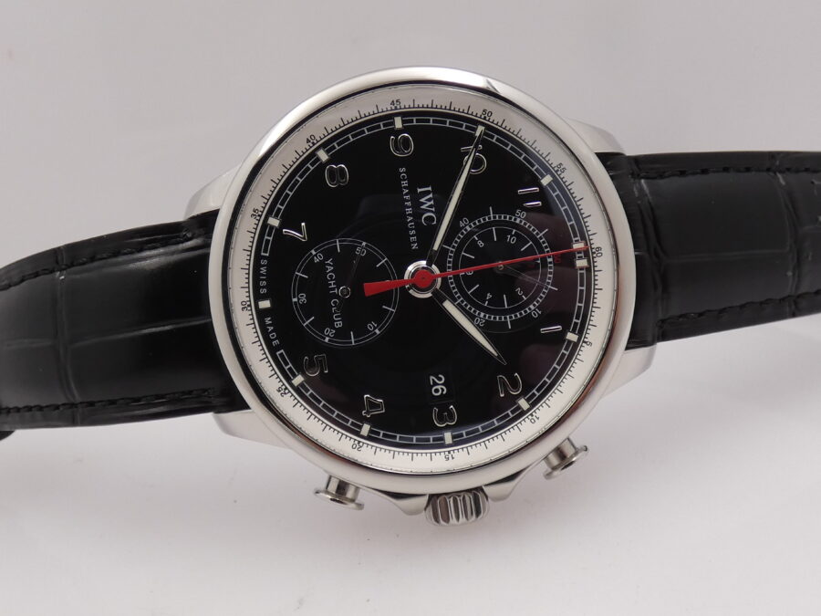 Cronografo IWC Portuguese Yacht Club LIKE NEW WITH PAPERS ANNO 2014 Automatico Acciaio IW3902 - immagine 7
