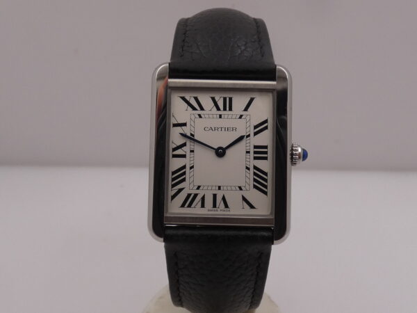 Cartier Tank Solo 3169 With PAPERS Anno 2017 TOP CONDITION Acciaio