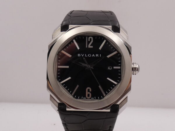 Bulgari Octo BGO 41 S Automatic 41mm Black Dial TOP CONDITION Acciaio