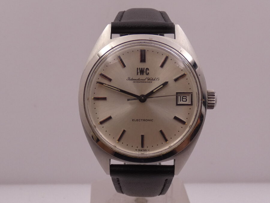 IWC Schaffausen 9162 Electronic Tuning Fork Diapason By Bulova Acciaio Anni 70's Vintage - immagine 9