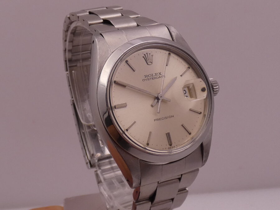 Rolex Oysterdate Precision 6694 Anno 1976 Carica Manuale Cal.1225 Vintage Braccialato - immagine 8