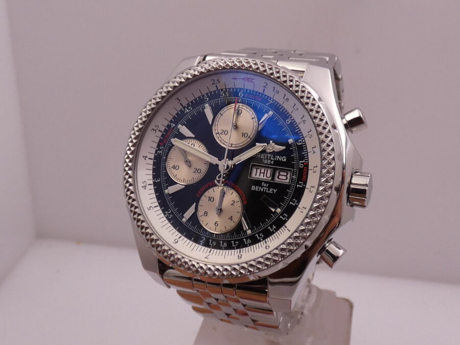 Cronografo Breitling Bentley GT Day-Date A13362 BOX&PAPERS Anno 2005 TOP CONDITION Special Edition - immagine 8
