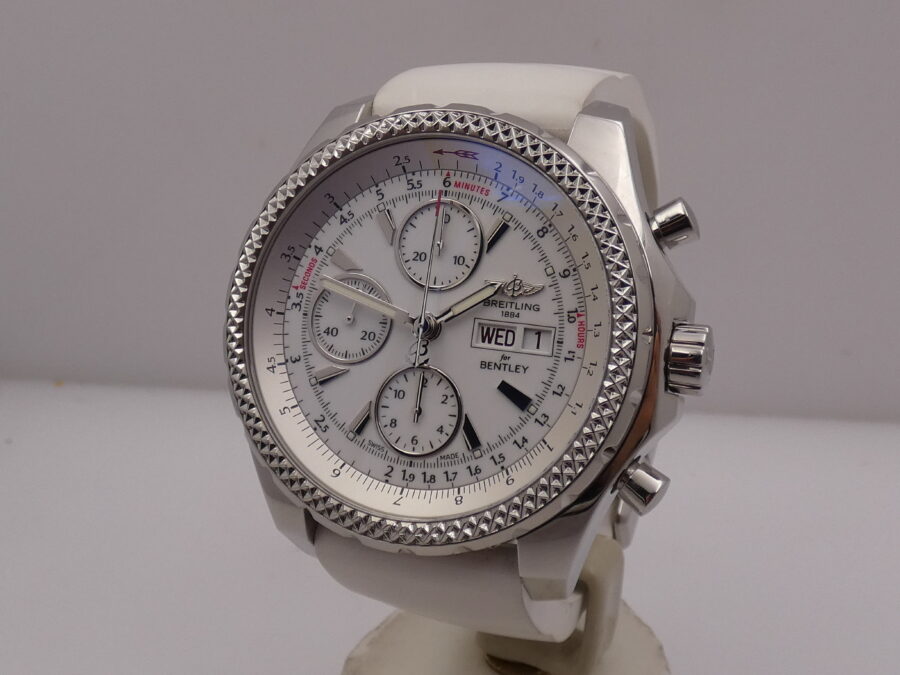 Cronografo Breitling Bentley GT Day-Date A13362 WITH PAPERS Anno 2014 TOP CONDITION Special Edition - immagine 8