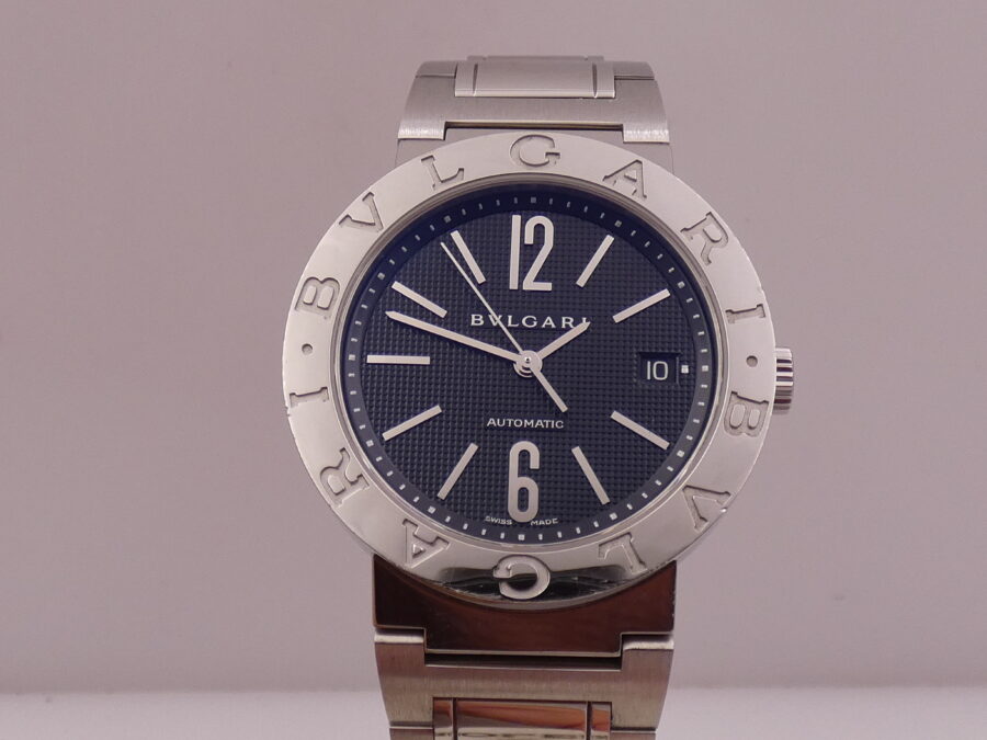 Bulgari Bulgari BB 38 SS Honeycomb Dial Automatic TOP CONDITION Acciaio Braccialato ANNI '2000s - immagine 8