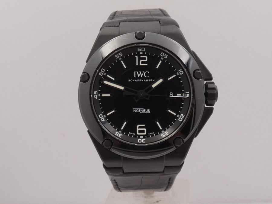 IWC Ingenieur AMG Black Series Ceramic IW3225 46mm WITH PAPERS Anno 2017 Automatic Date - immagine 8