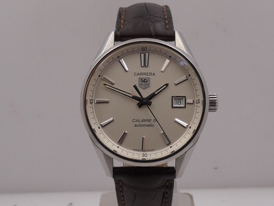TAG Heuer Carrera Calibre 5 WAR211B ANNI 2000's Automatico Acciaio - immagine 9