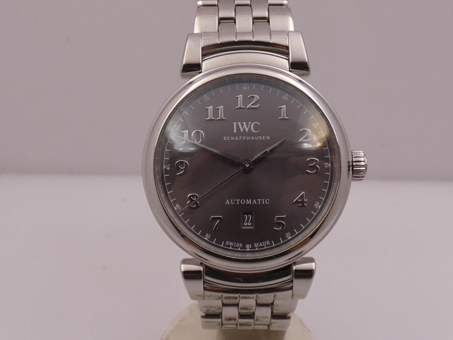 IWC Da Vinci Automatic IW356602 With PAPERS Grey Dial Anno 2018 Acciaio Braccialato - immagine 8