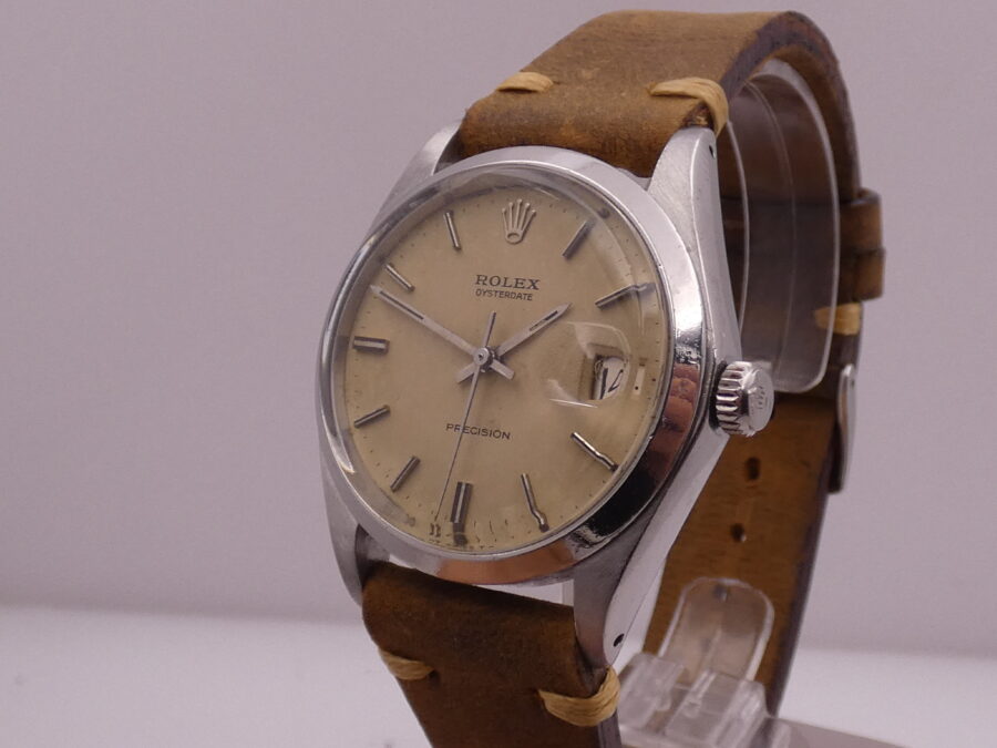 Rolex Oysterdate Precision 6694 Anno 1971 Original Dial Manuale Cal. 1225 Vintage - immagine 10