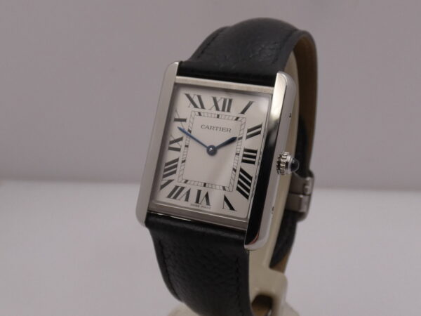 Cartier Tank Solo 3169 With PAPERS Anno 2017 TOP CONDITION Acciaio