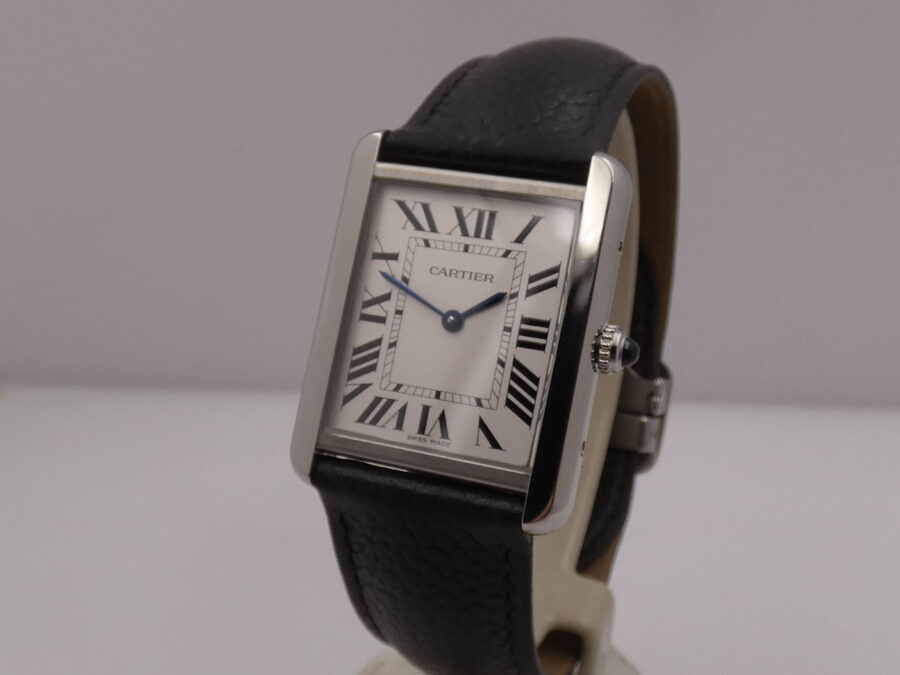 Cartier Tank Solo 3169 With PAPERS Anno 2017 TOP CONDITION Acciaio - immagine 9