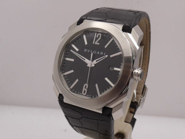 Bulgari Octo BGO 41 S Automatic 41mm Black Dial TOP CONDITION Acciaio