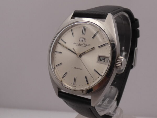 IWC Schaffausen 9162 Electronic Tuning Fork Diapason By Bulova Acciaio Anni 70's Vintage