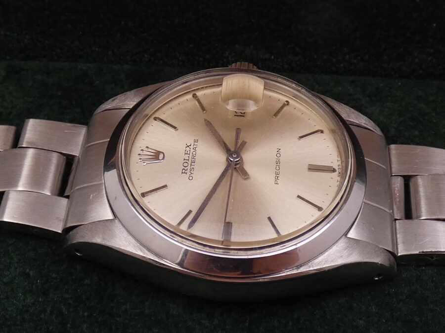 Rolex Oysterdate Precision 6694 Anno 1976 Carica Manuale Cal.1225 Vintage Braccialato - immagine 9